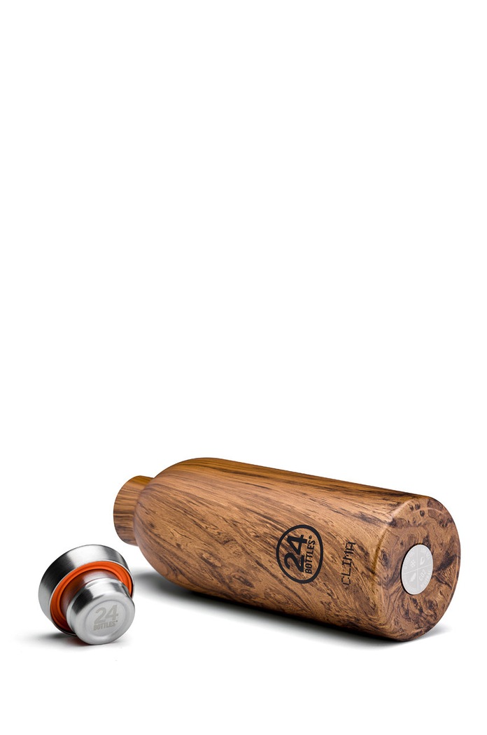 Accessori 24bottles bottiglia termica Clima.500.Sequoia.Wood marrone