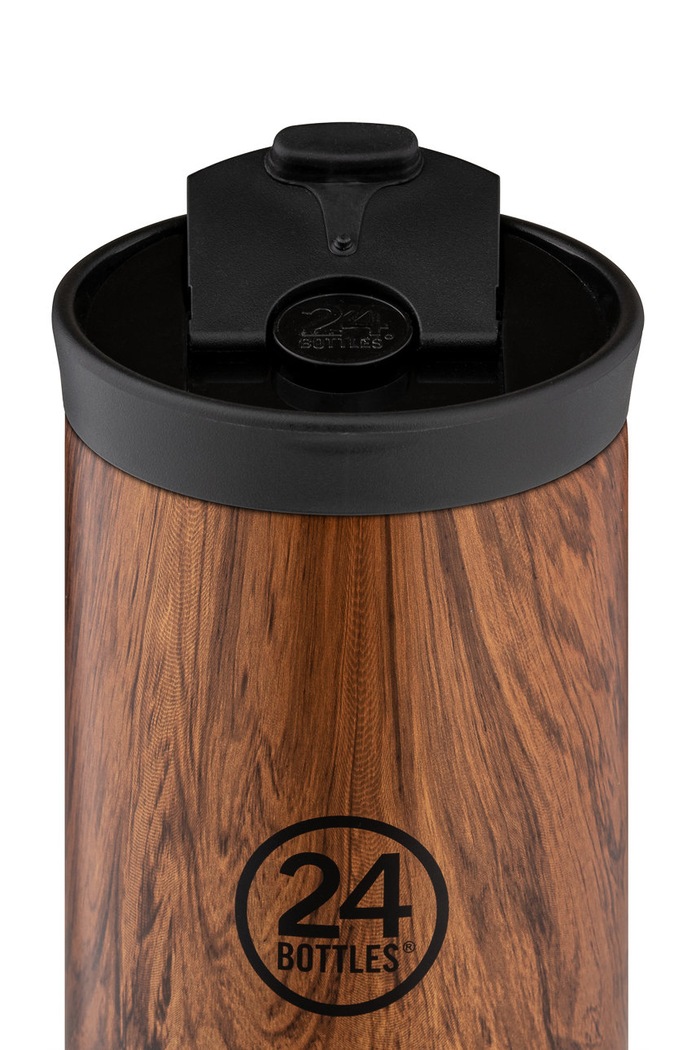 Termohrnek 24bottles Travel Tumbler Sequoia Wood 350 ml Tumbler.350.SequoiaWoo hnědá ZA00