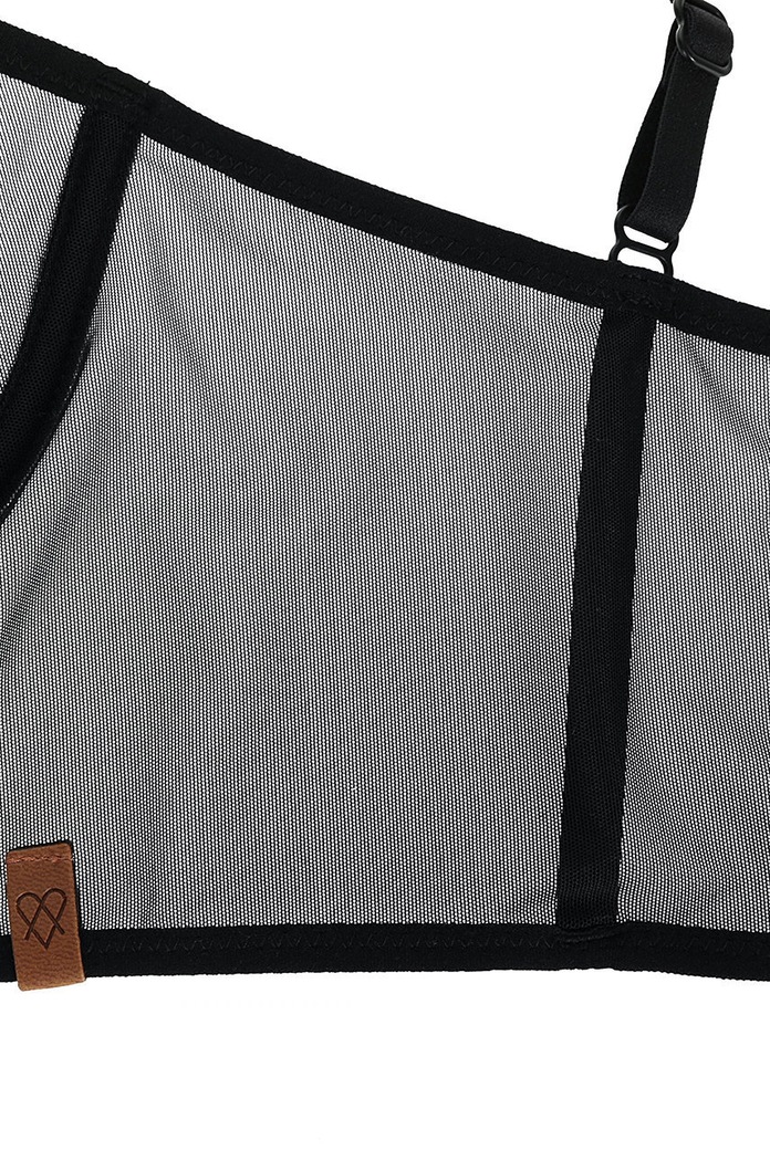 MUUV. Biustonosz BUSTIER GORSET bius.BUSTIER.GORSET.bla