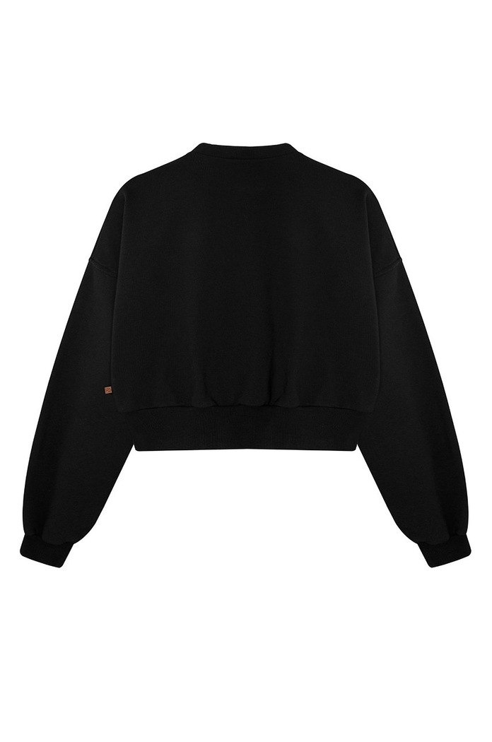 MUUV Bluza bawełniana MILD COTTON bluza.MILD.COTTON.black