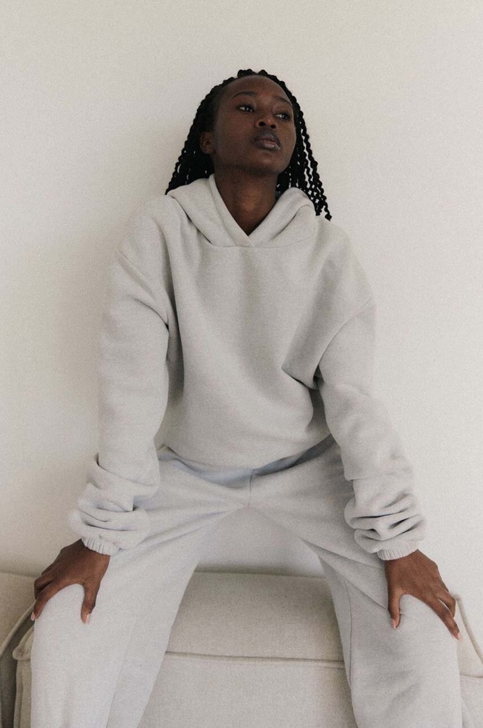 Суичър MUUV. SMOOTH COTTON сив blu.SMOOTHCOTTON.seasal