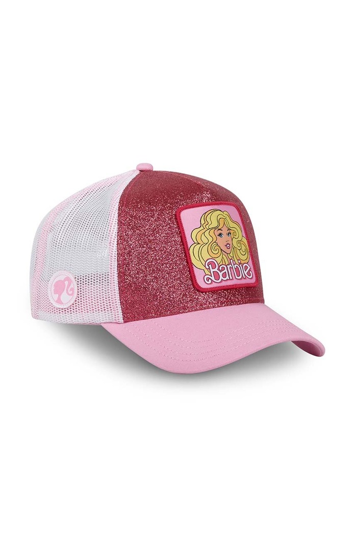 Capslab czapka z daszkiem BARBIE CL.BA1.2.CT.BA18 różowy ZA00