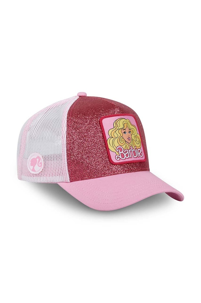 Capslab czapka z daszkiem BARBIE CL.BA1.2.CT.BA18 różowy ZA00