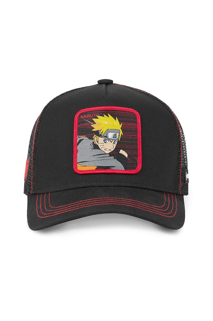 Kšiltovka Capslab x Naruto CL.NS.1.NAR2 černá ZA00