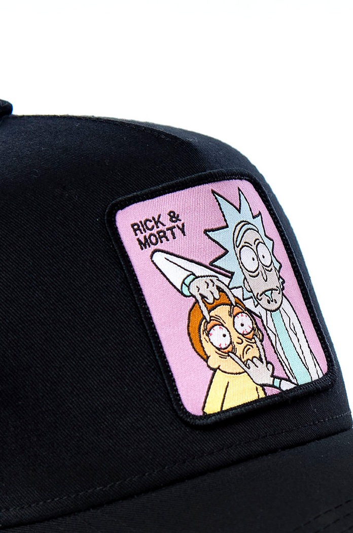 Capslab - Čiapka x Rick & Morty čierna CL.REM.1.LOO1
