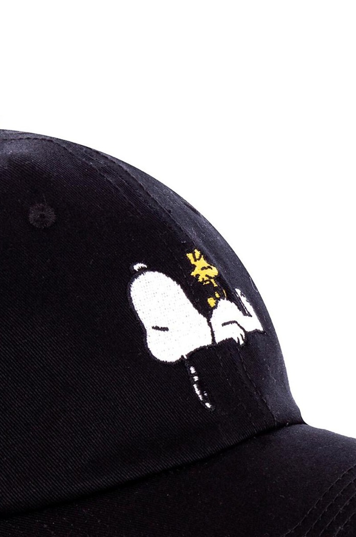 Kiegészítők Capslab baseball sapka PEANUTS CL.PEA.1.DOG fekete