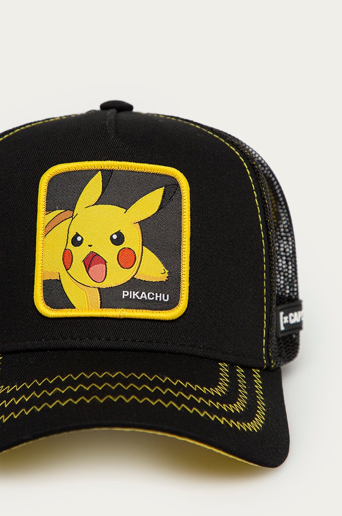 Capslab - Czapka x Pokemon CL.PKM2.1.PIK7 czarny ZA00
