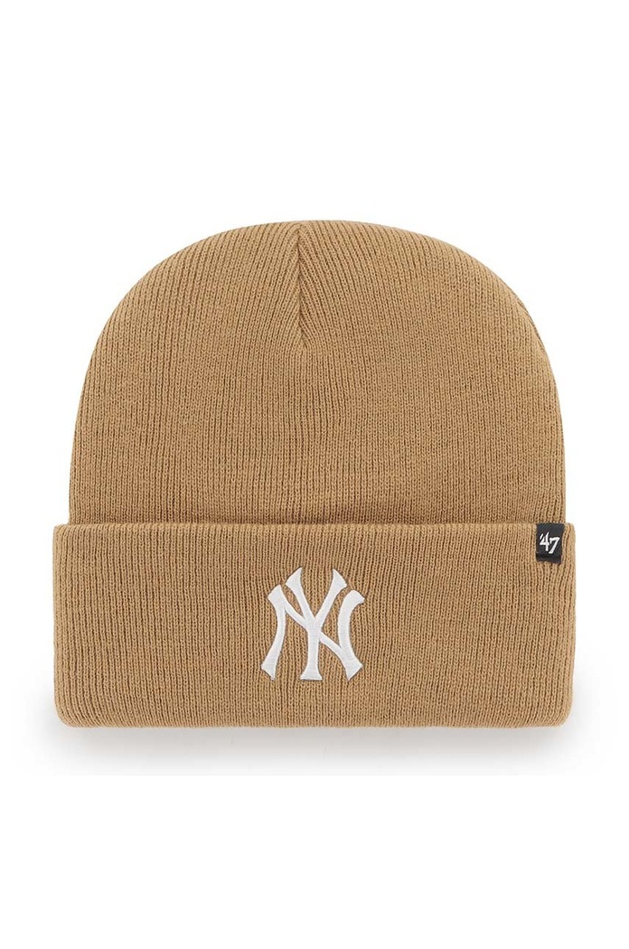 47 brand czapka MLB New York Yankees pozostałe beżowy B.HYMKR17ACE.QL