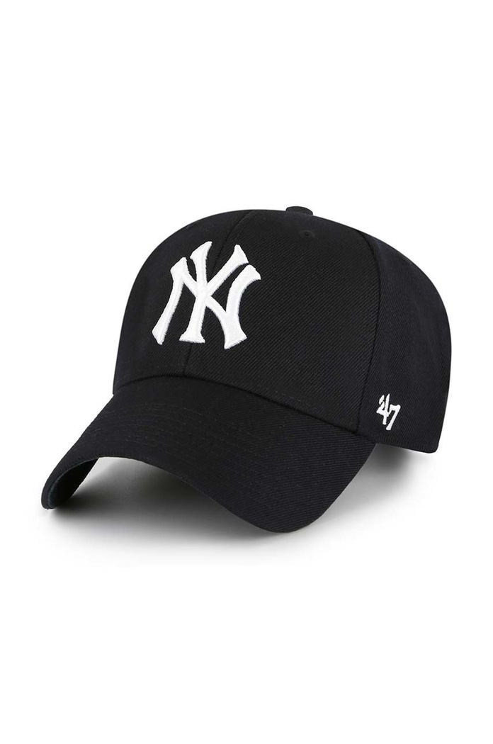 Kapa s šiltom 47 brand Mlb New York Yankees S primesjo volne črna B.MVPSP17WBP.BKW