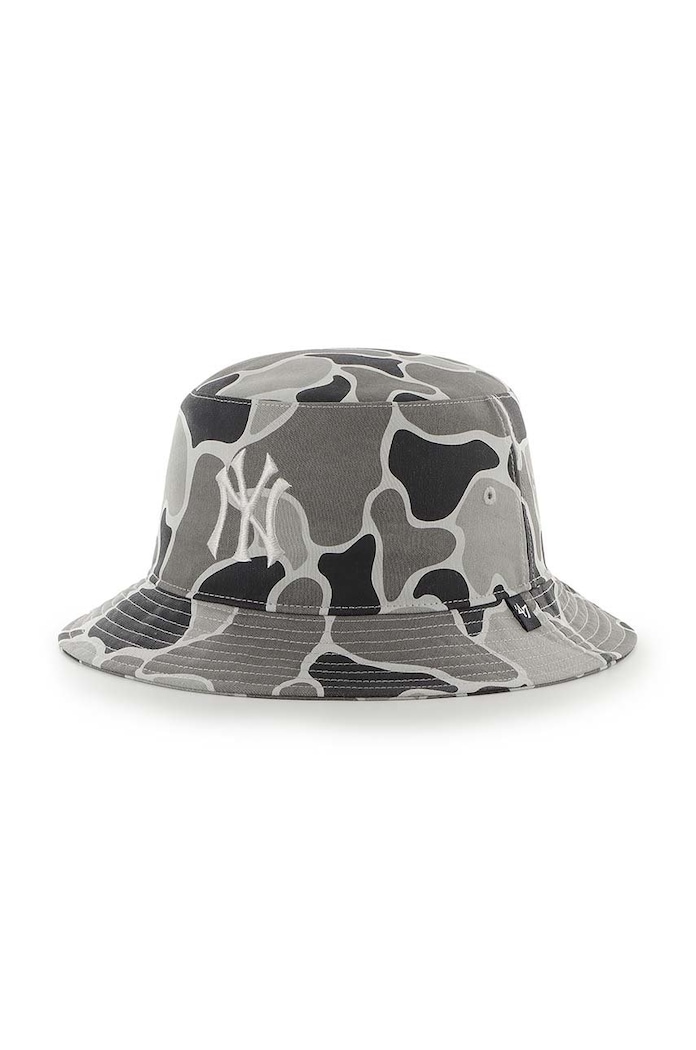 47brand palarie din bumbac Mlb New York Yankees bumbac gri B.DCKBK17GWF.UZ