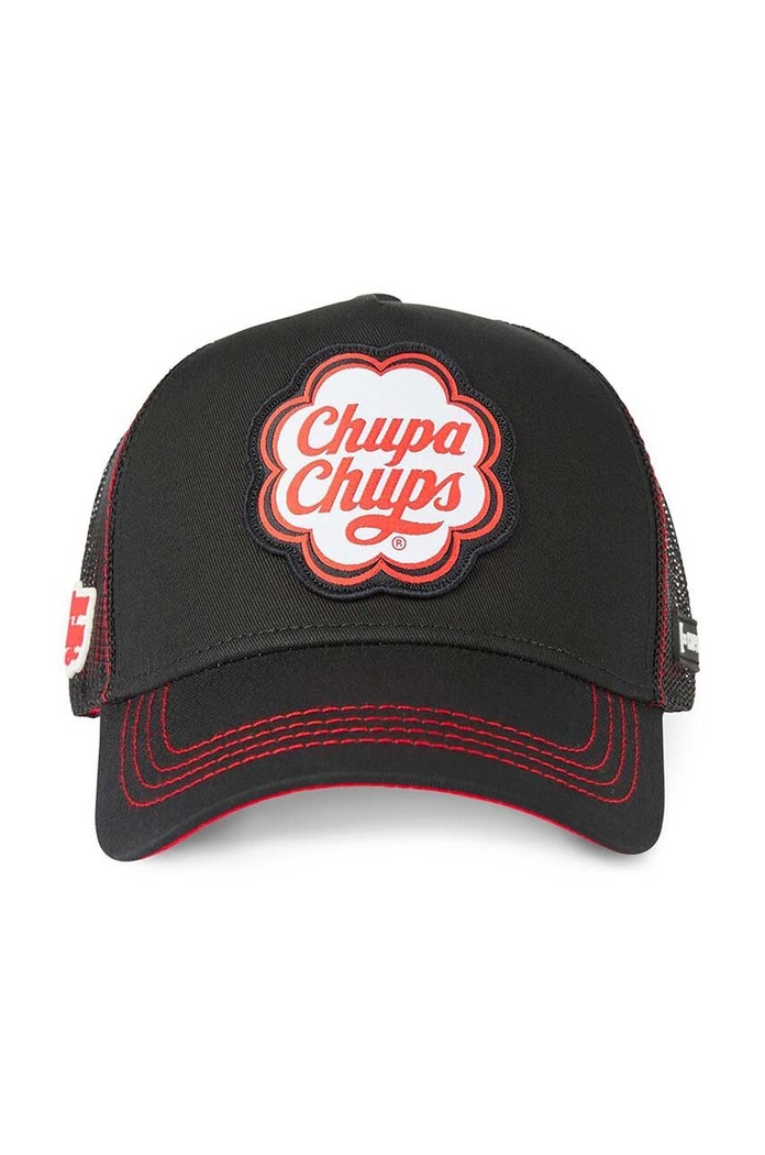 Capslab czapka z daszkiem CHUPA CHUPS CL.CC1.1.CAS.CC1 czarny ZA00