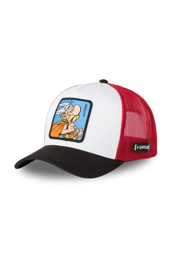 Kšiltovka Capslab x Asterix další bílá CL.AST1.1.CT.GAU