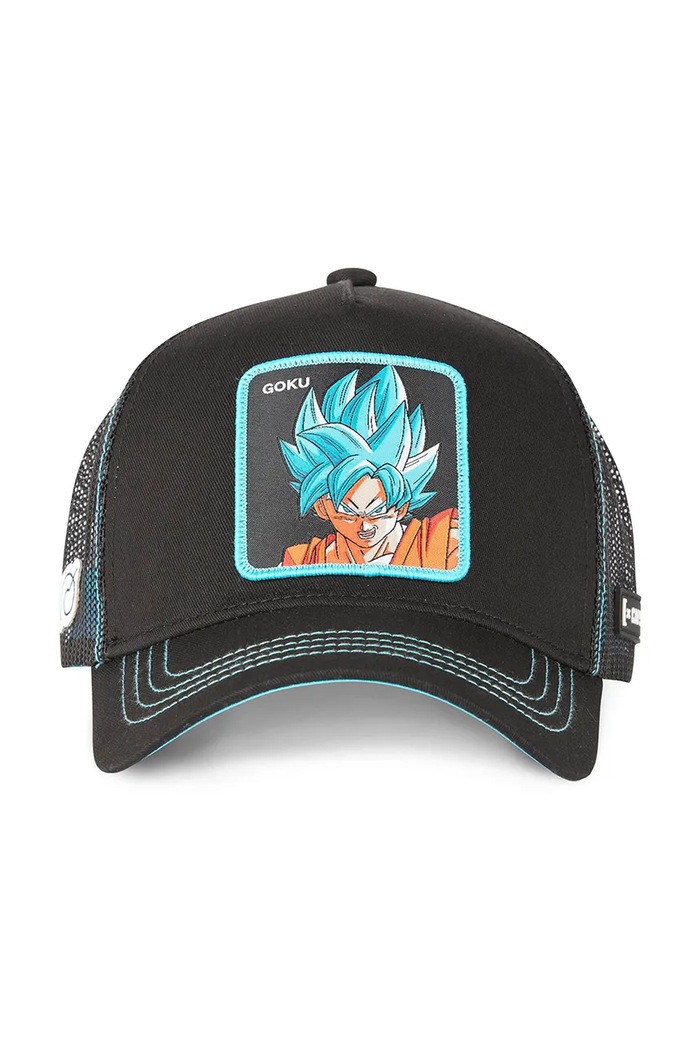 Καπέλο Capslab x Dragon Ball CL.DBS3.1.CAS.GOK1 μαύρο AA00