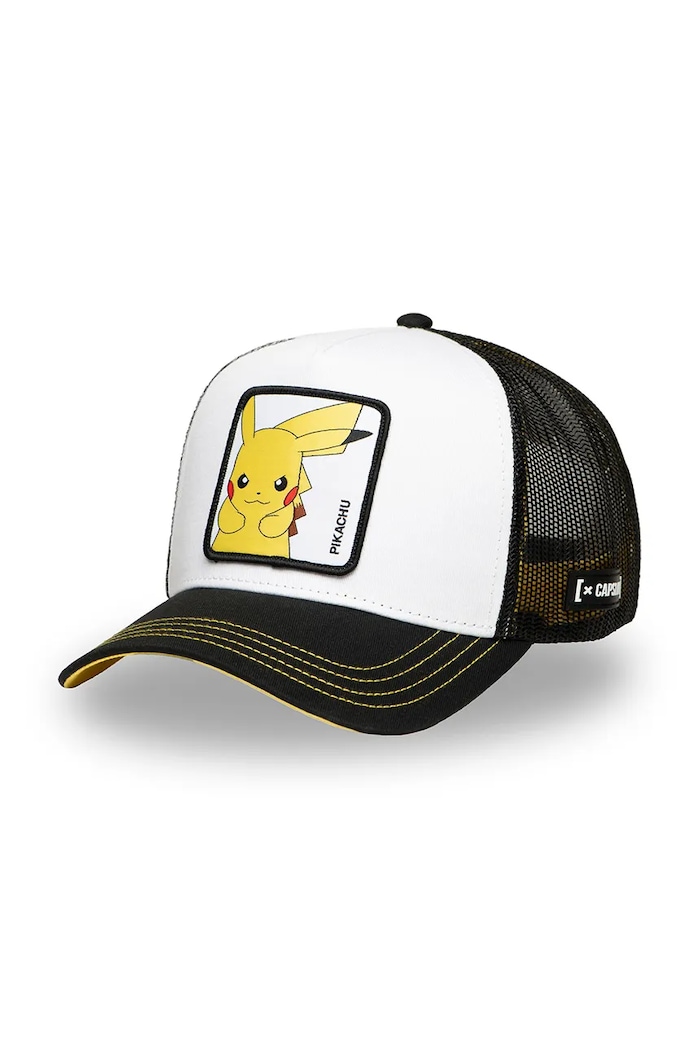Capslab czapka z daszkiem x Pokemon aplikacja szary CL.PKM6.1.CT.ELE