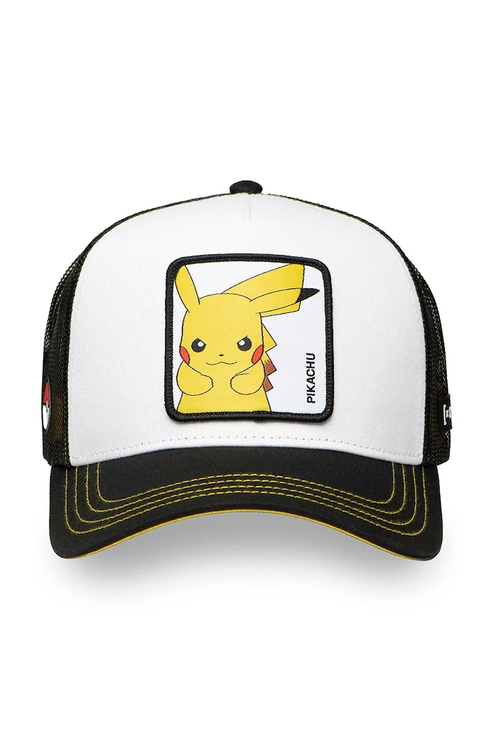 Capslab czapka z daszkiem x Pokemon CL.PKM6.1.CT.ELE szary AA00