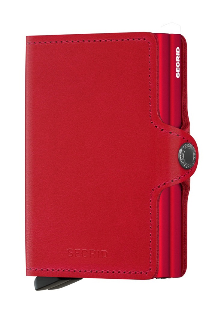 Secrid - Kožená peňaženka usňová koža červená TO.Red.Red