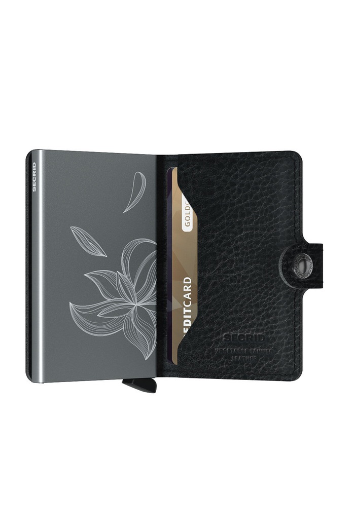 Аксесоари Secrid - Кожен портфейл MSt.Magnolia.Black черен