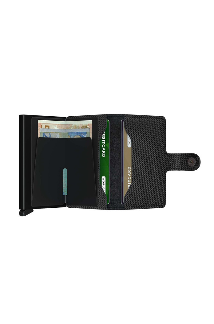 Accessories Secrid RFID wallet leather Men's Mca.Miniwallet black