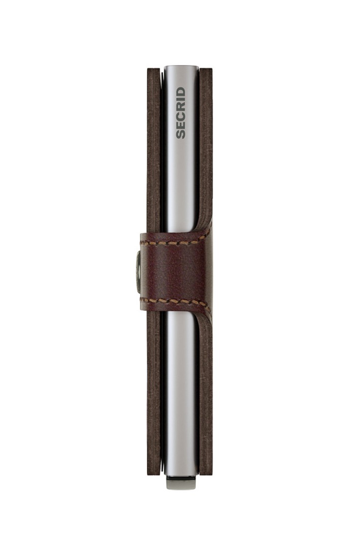 Secrid - Bőr pénztárca barna M.Dark.brown