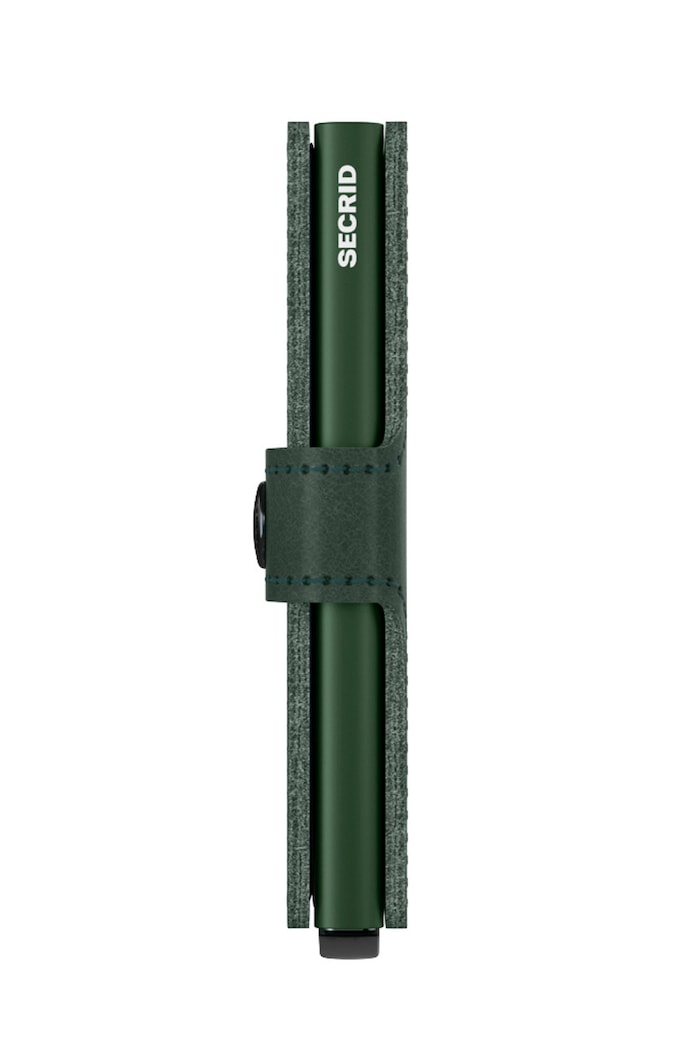 Secrid portofel de piele M.Green verde