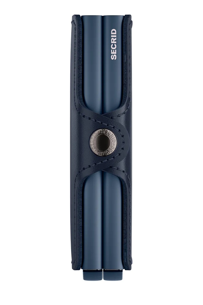 Secrid portofel de piele ORIGINAL TO.Black bleumarin