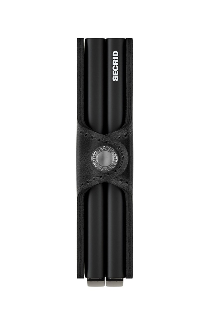 Secrid - Kožená peňaženka čierna TV.Black