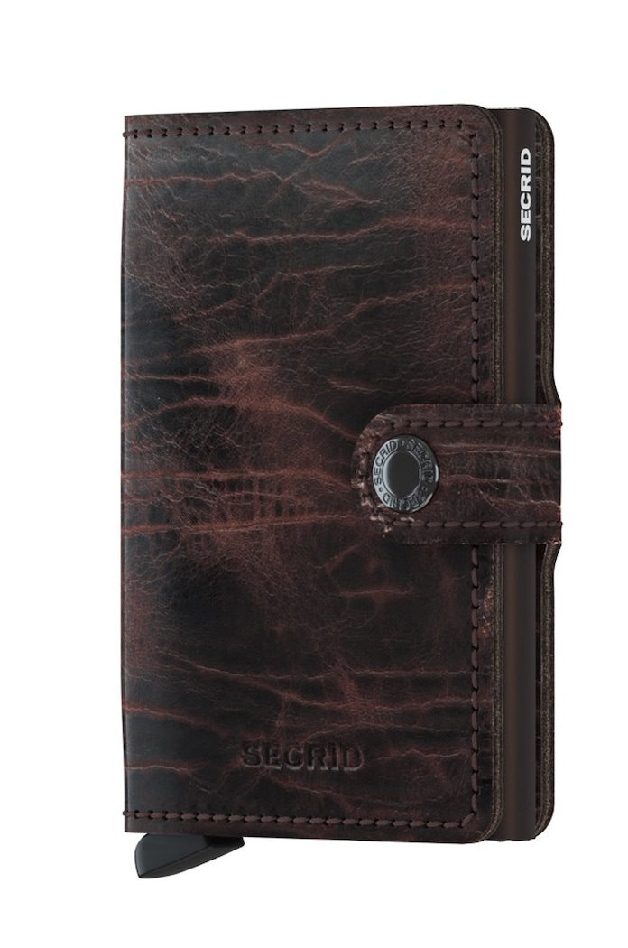 Secrid - Portofel de piele piele maro MDM.Cacao.Brown