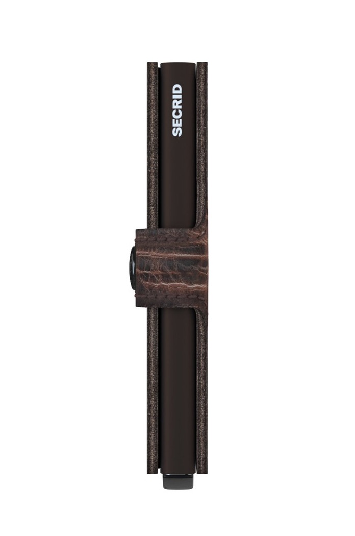 Secrid - Portofel de piele maro MDM.Cacao.Brown