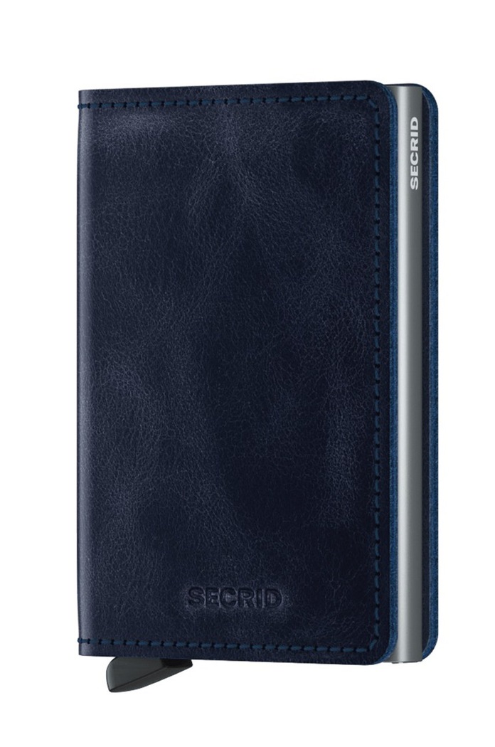 Secrid - Portofel de piele SV.Blue bleumarin ZA00
