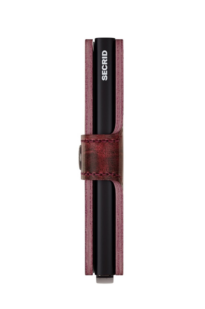 Secrid portofel de piele rosu MDM.Bordeaux