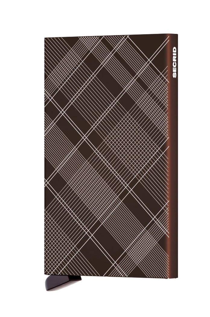 Peněženka Secrid CLa.TartanBrown hnědá ZA00