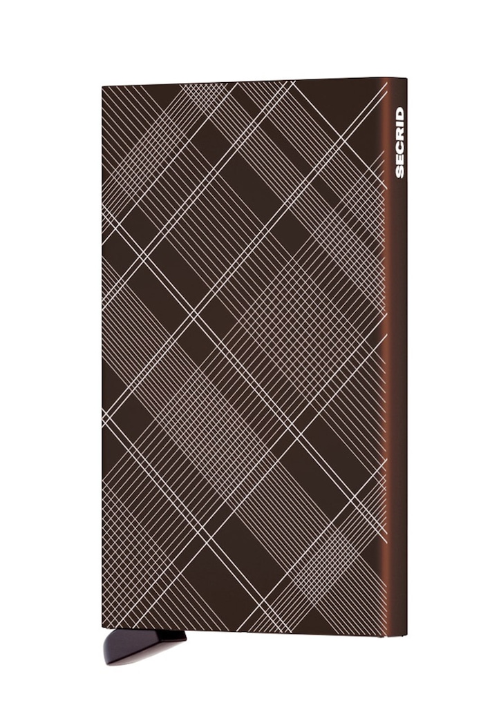 Peněženka Secrid CLa.TartanBrown hnědá ZA00
