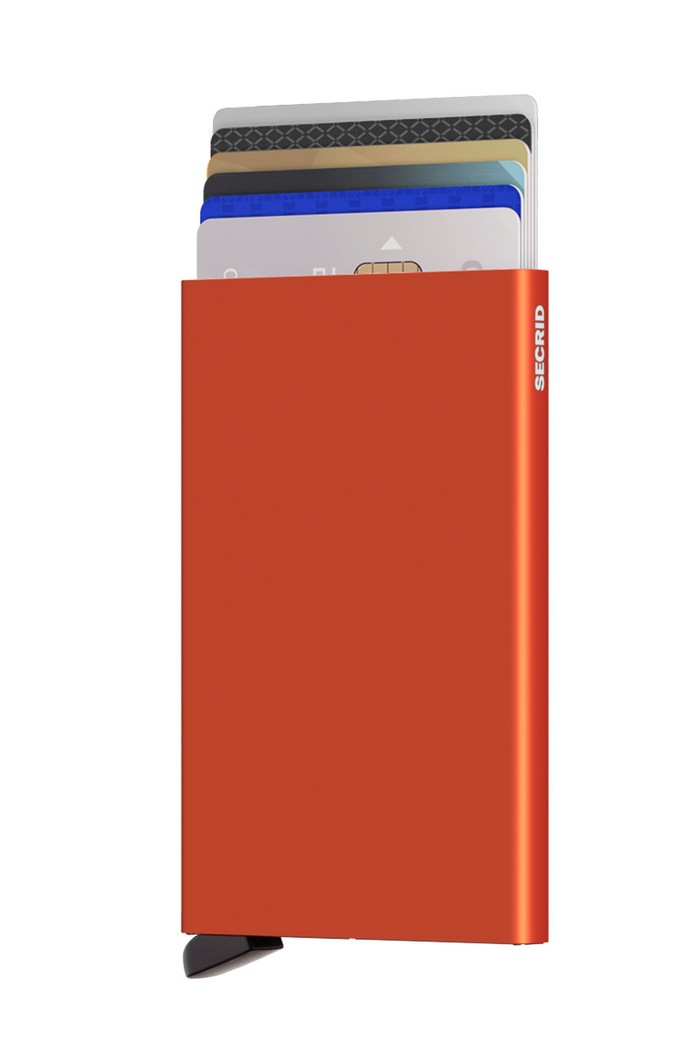 Δερμάτινο πορτοφόλι Secrid C.Orange πορτοκαλί ZA00