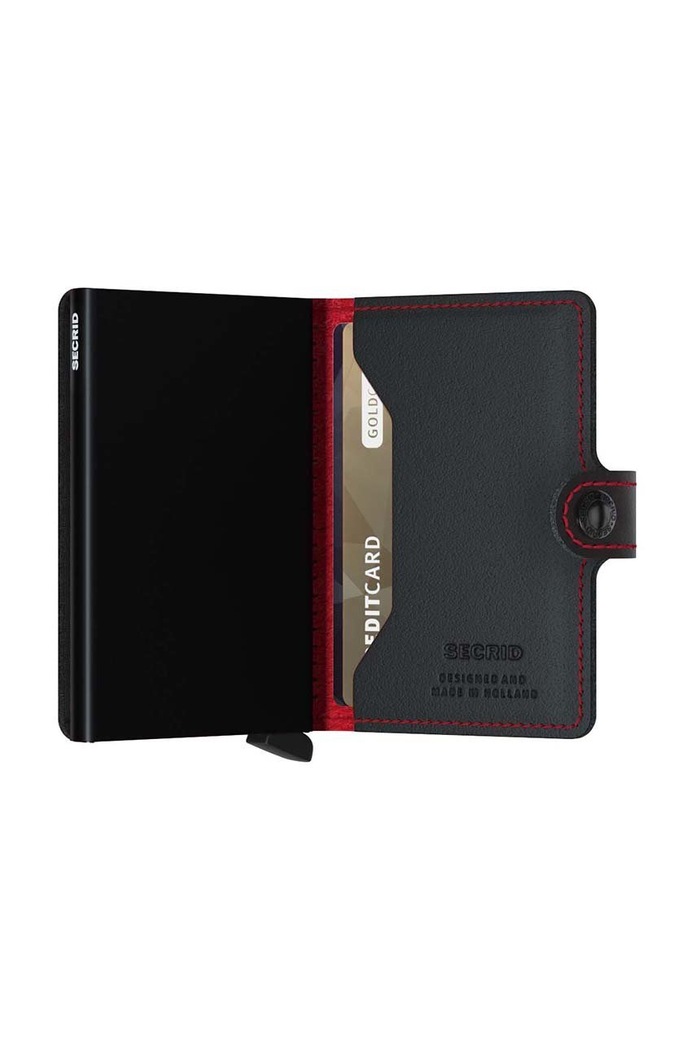 Secrid portofel negru MPf.Black.Red
