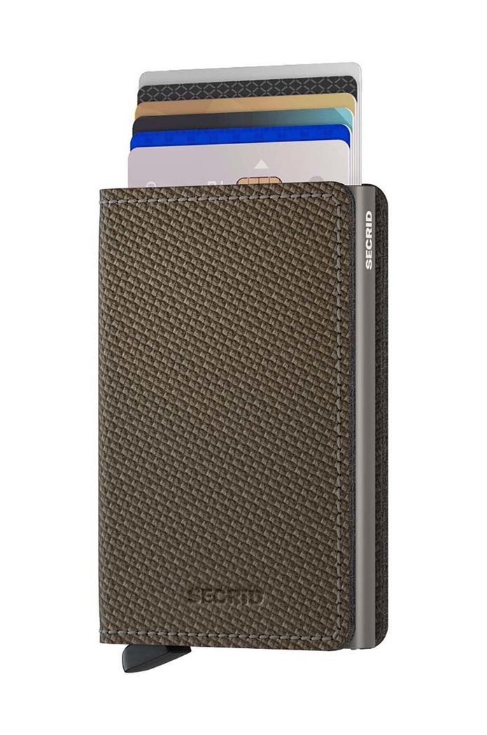 Secrid Portofel SCa.Khaki maro ZA00
