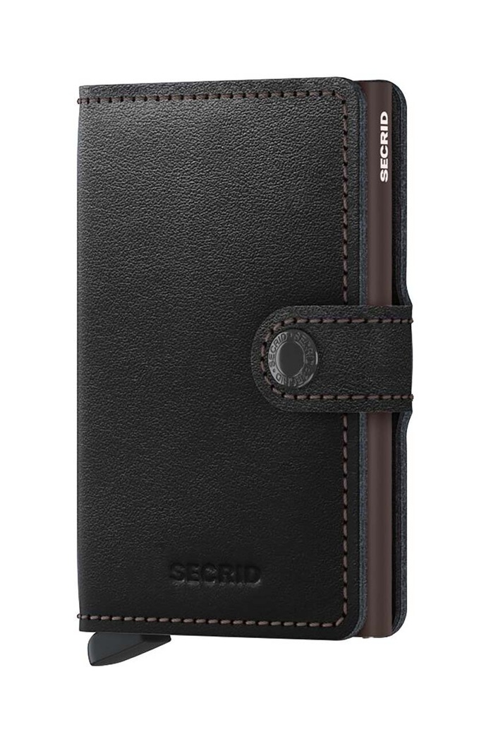 Kožená peňaženka Secrid Black & Brown jednofarebný čierna M.Black.Brown