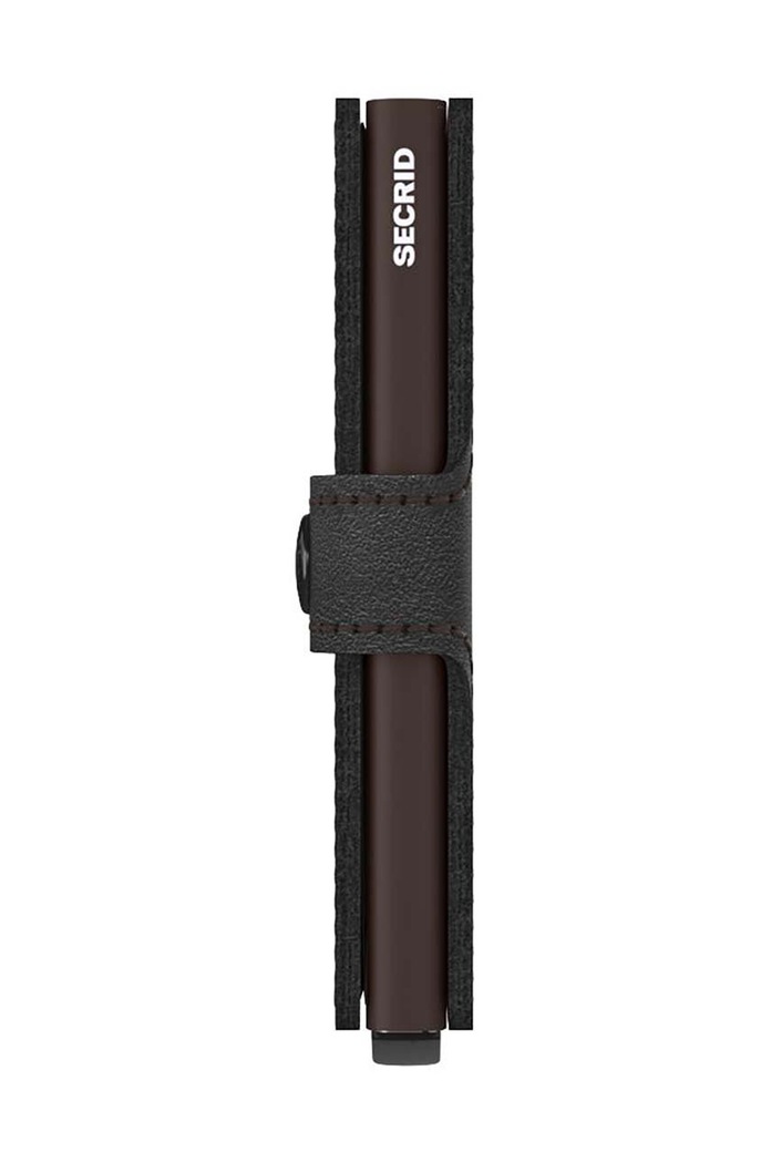 Kožená peňaženka Secrid Black & Brown M.Black.Brown čierna