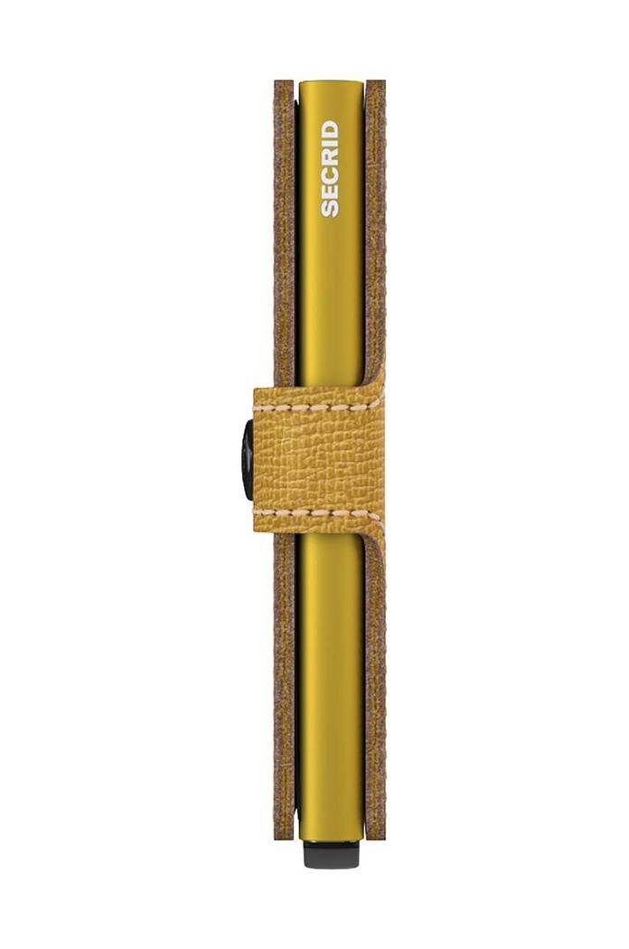 Портмоне Secrid Crisple Ochre MC.Ochre жълт