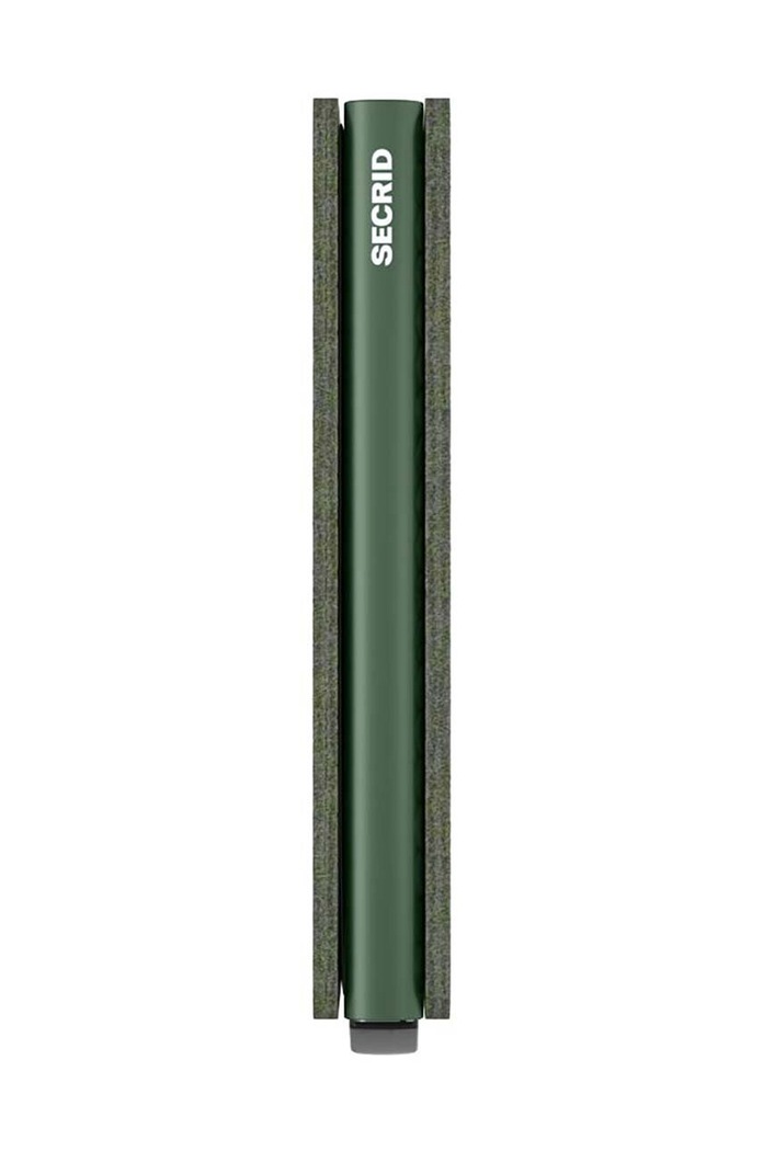 Δερμάτινο πορτοφόλι Secrid Slimwallet Hexagon Green SHe.Green πράσινο