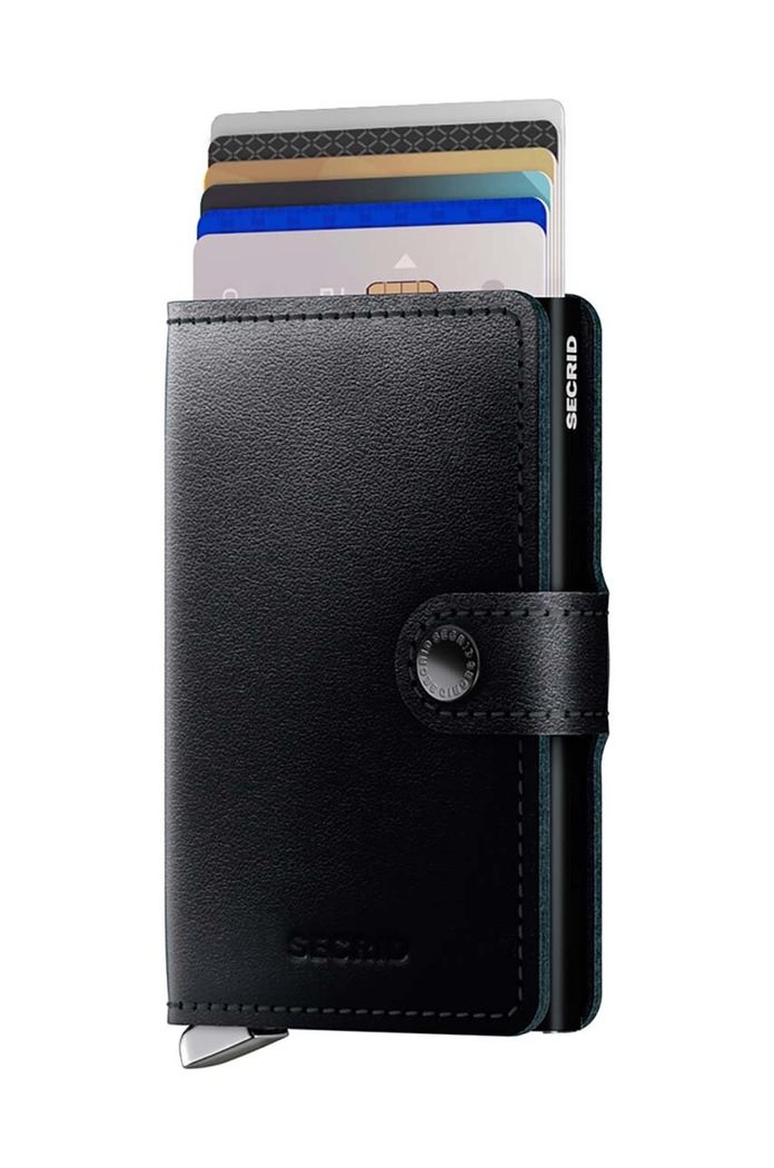 Кожен портфейл Secrid MDu.Black черен ZA00