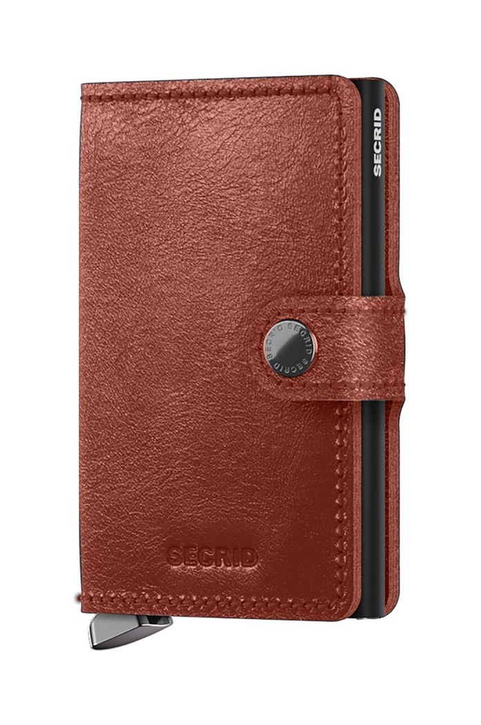 Secrid Portofel de piele maro MBc.Brown