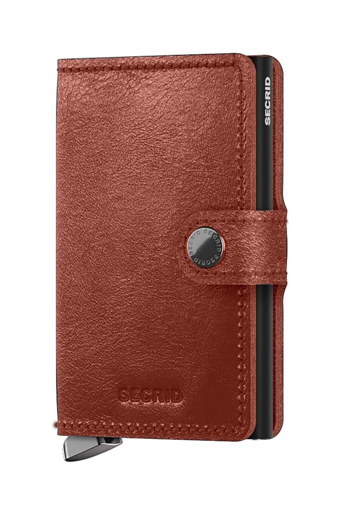 Secrid Portofel de piele maro MBc.Brown