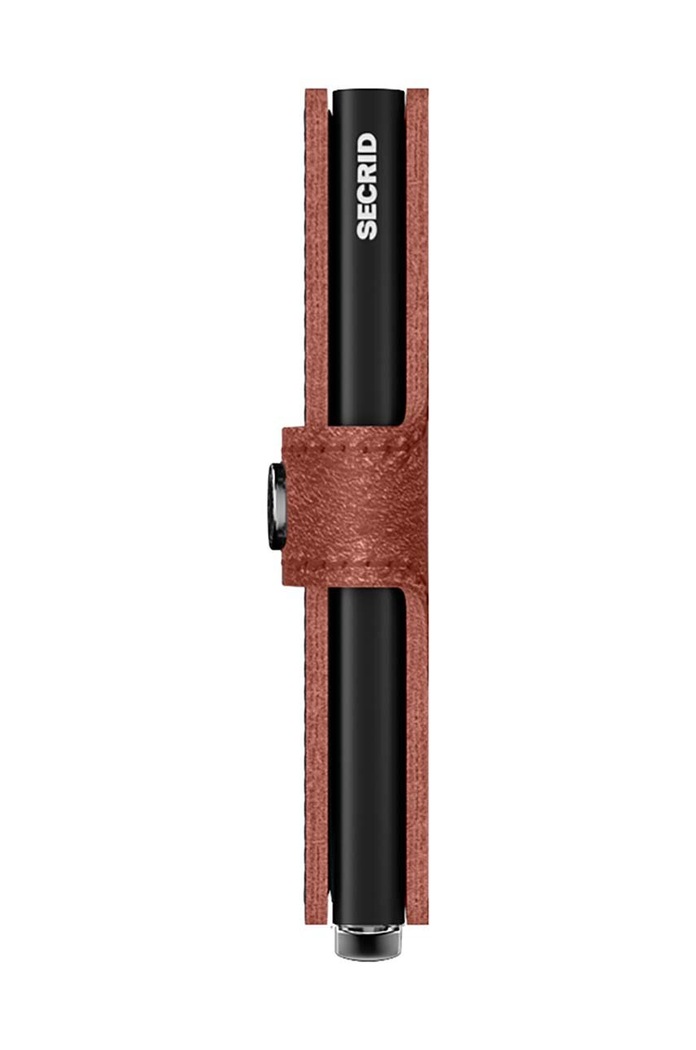 Portofel de piele Secrid maro MBc.Brown