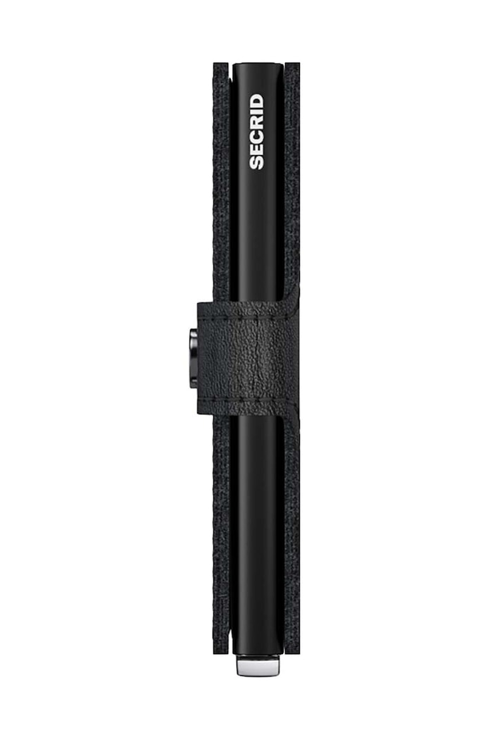 Кожен портфейл Secrid MEl.Black черен