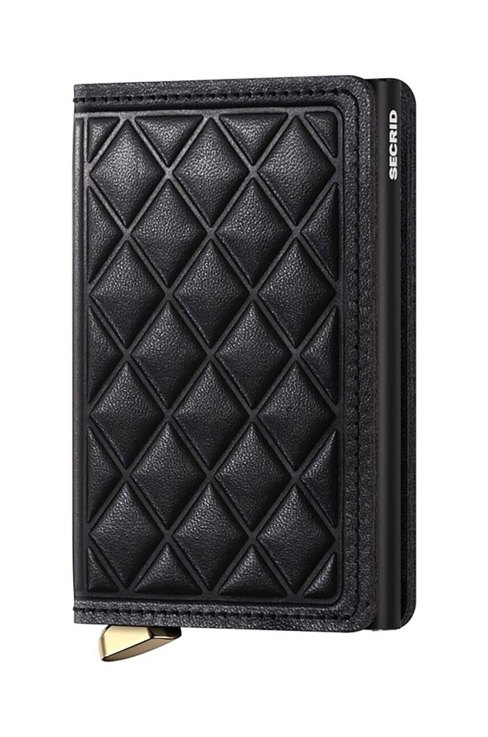 Secrid portofel de piele piele negru SEd.Black