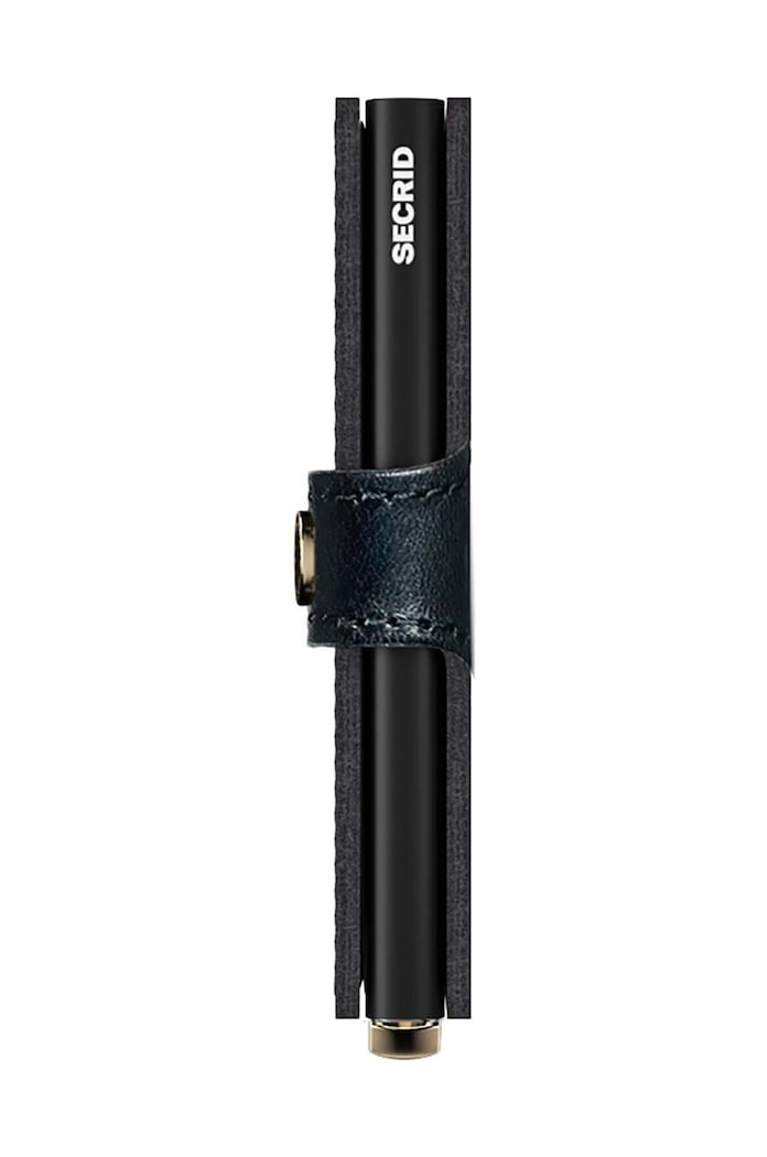 Secrid portofel de piele MSt.Black negru