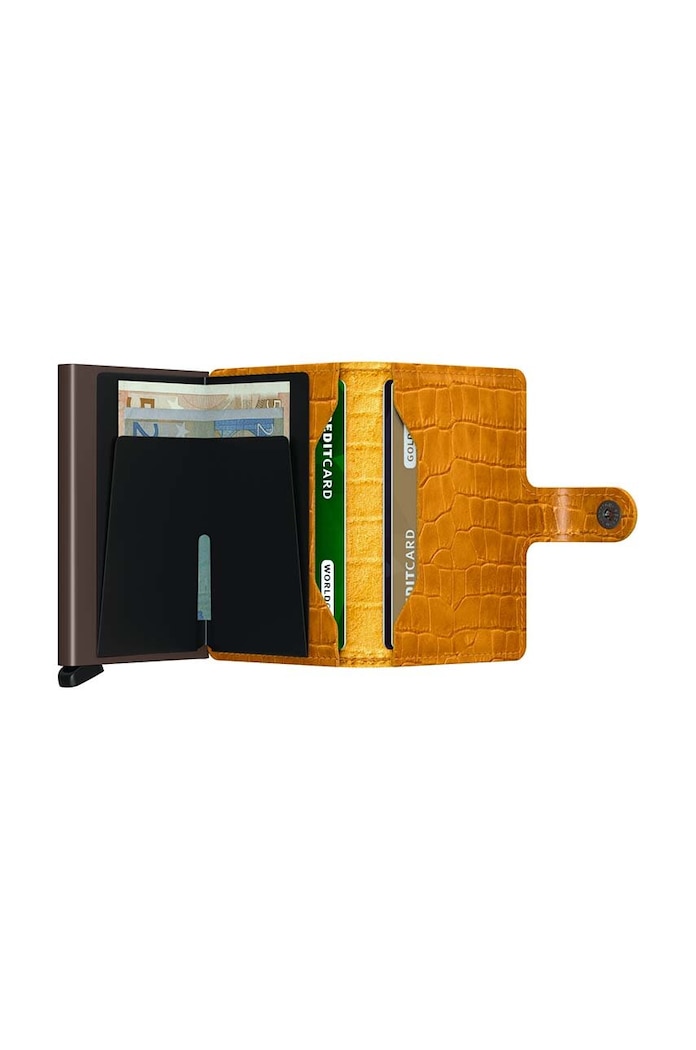 Аксесоари Портмоне Secrid MCl.Ochre.Brown кафяв