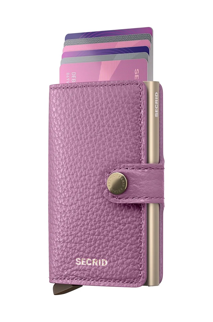 Kožená peněženka Secrid MPe.Orchid fialová ZA00