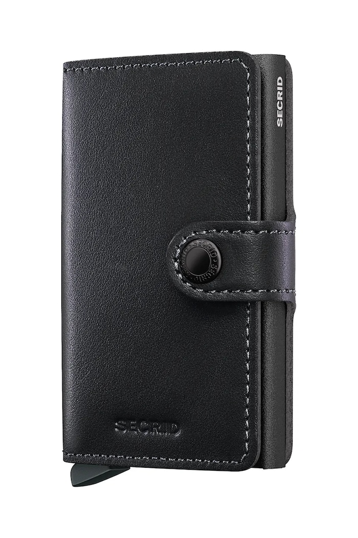 Secrid portofel de piele piele negru MPc.Black