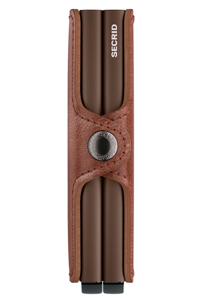 Δερμάτινο πορτοφόλι Secrid TV.Cognac.Brown καφέ